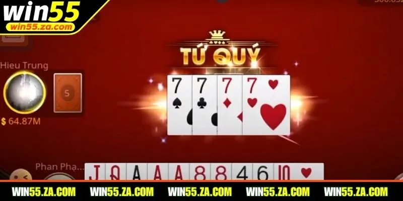 Tiến lên miền Nam WIN55 nâng cấp với công nghệ hiện đại